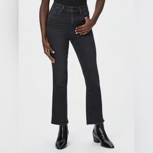 PAIGE The Claudine High-Rise Crop Flare Jean